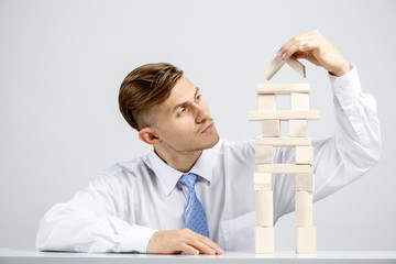 Concept of business hierarchy and human resources