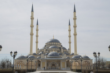 Obraz premium Muslim mosque Heart of Chechnya