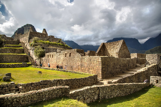 Nice view of Machu Picchu, Peru, South America