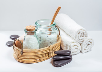 Spa and wellness setting