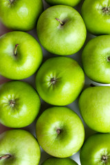 fresh green apples