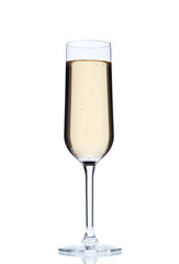 glass of alcoholic drink.