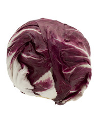 Obraz premium radicchio leaf swirl