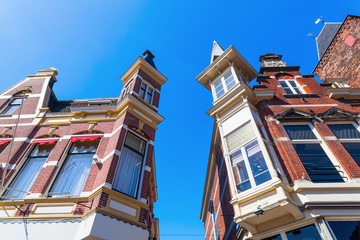 historical houses in Utrecht, Netherlands