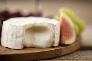 feta cheese with fig