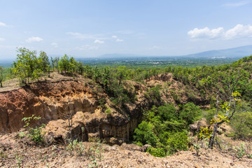 Doi Tok grand canyon in Mae Wang national park, Chiangmai Thaila