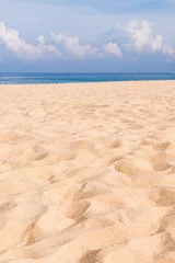 Tuinposter Strand en zee sand texture pattern beach sandy background