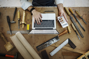 Craftsman Profession Occupation Pursuit Skilled Concept