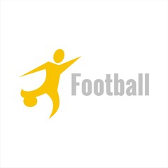 Fototapeta na wymiar Super Soccer Logo Template