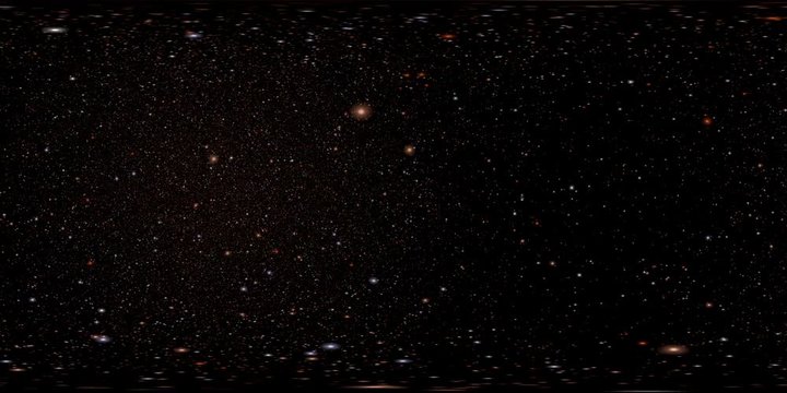 360 VR Space 3003: Virtual reality video of flying through star fields in space (Loop). Designed to be used in Oculus Rift, Samsung Gear VR and other virtual reality displays.