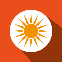 sun icon  design 