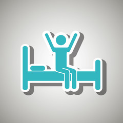 Obraz premium sleeping concept design 