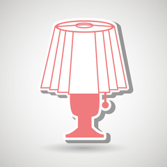 lamp icon design 