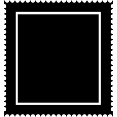 Postage stamp icon