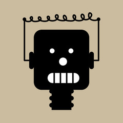 robot icon design 