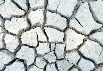 The cracked ground, Ground in drought, Soil texture and dry mud, Dry land.