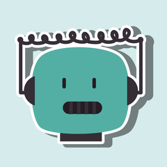 robot icon design 