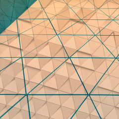 Obraz premium Abstract architectural pattern