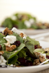 a plate of ceasar salad