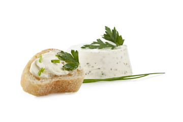 herb butter and bread