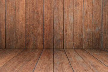 Old wooden interior texture background
