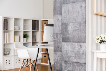 Functional apartment for living and working