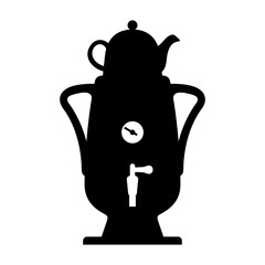 Thermo pot with teapot, shade picture