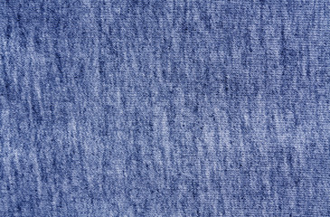 Naklejka premium Blue knitting cloth texture.