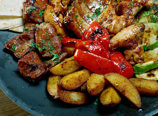 Shashlik  - shish kebab