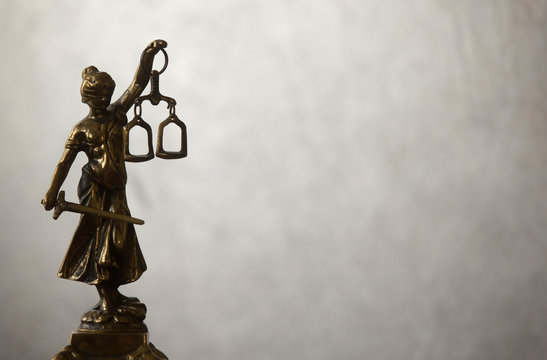 Statue of justice, Law concept, 
