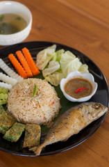 Fish curry rice VEGETABLES