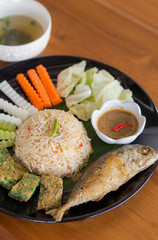 Fish curry rice VEGETABLES