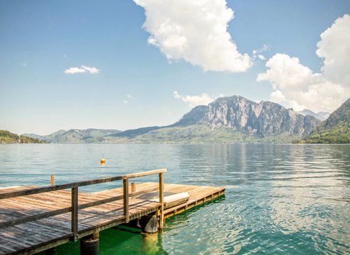 Holiday Austria Alps and Lake at Salzburg