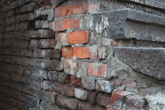 Old brick wall in old Tbilisi,Georgia © Victoria Key