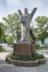 Памятник апостолу Андрею Первозванному в Феодосии, Крым, Россия