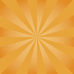 Pattern with a radial pattern in the form of divergent beams from the center of a golden color.