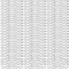 Obraz premium Binary code black and white background with digits on screen. Algorithm binary, data code, decryption and encoding, row matrix, vector illustration on white background