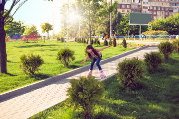 girl in the park.