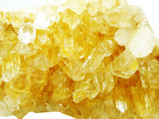 citrine geode geological crystals