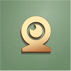 Ikona vintage z szumem i cieniem © vempireart