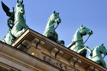 Berlin - Quadriga auf dem Brandenburger Tor