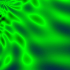 Neon pattern green silk abstract background