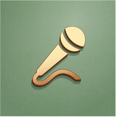 Ikona vintage z szumem i cieniem © vempireart