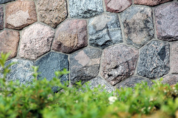grey stone wall