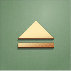 Ikona vintage z szumem i cieniem © vempireart