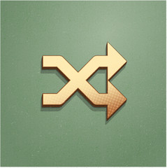 Ikona vintage z szumem i cieniem © vempireart