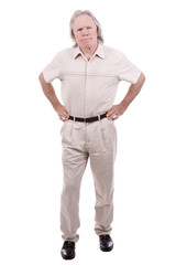 Obraz premium casual man on white