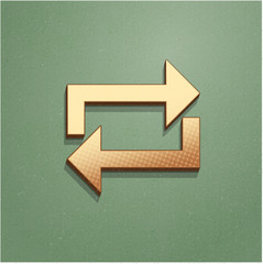 Ikona vintage z szumem i cieniem © vempireart