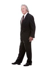 businessman on white