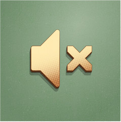 Ikona vintage z szumem i cieniem © vempireart